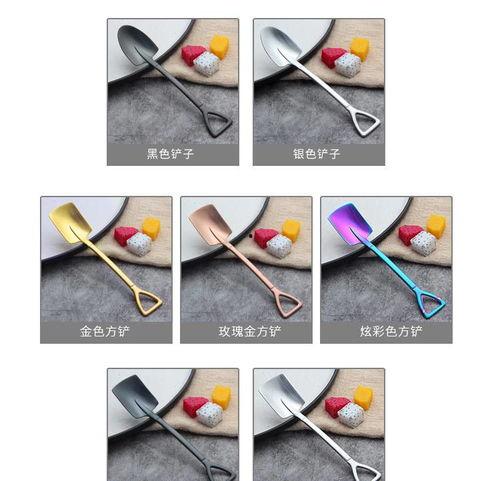 不锈钢网红勺子吃瓜神器,吃瓜新潮流，一勺掌握瓜界动态